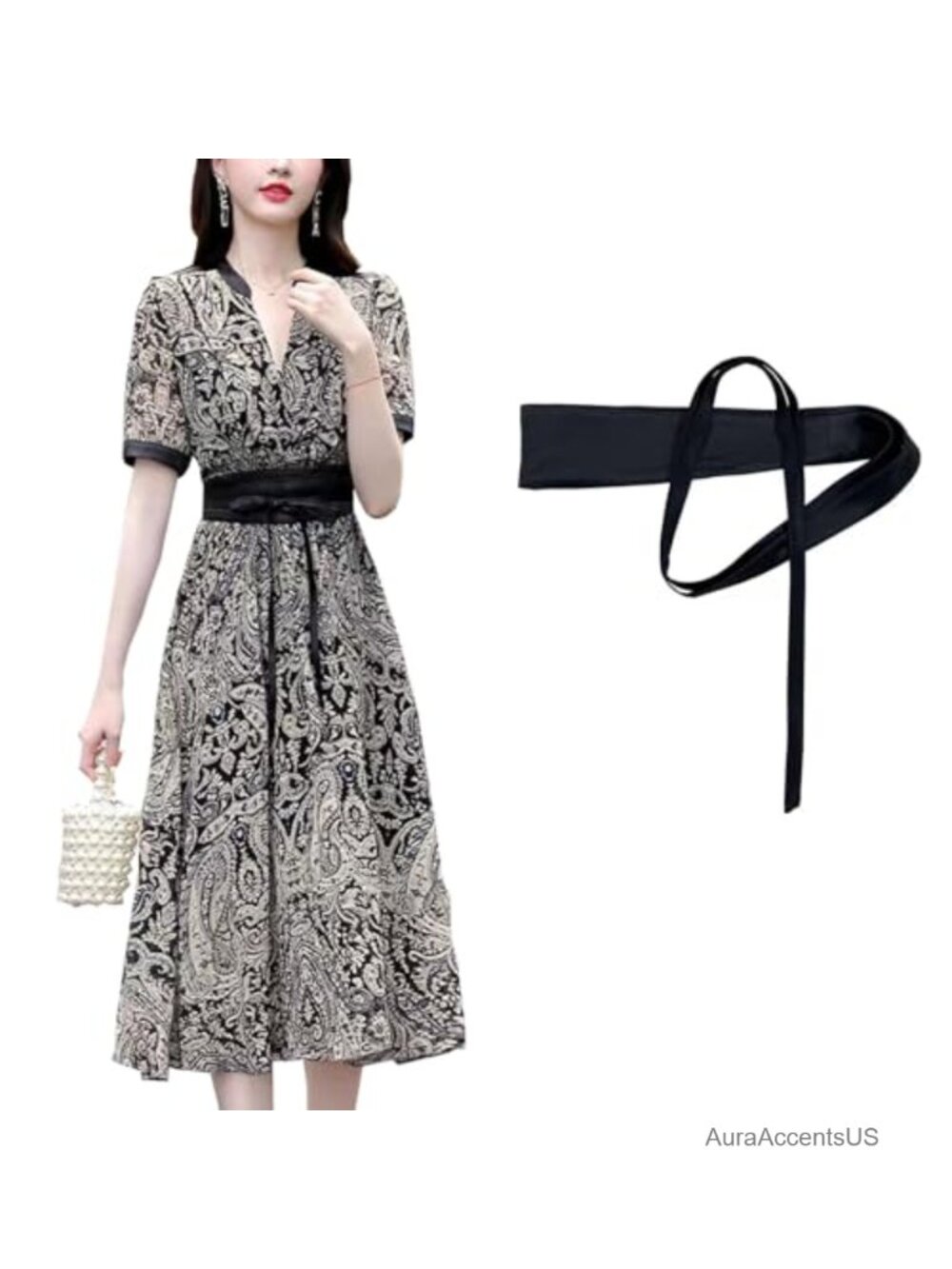 Imitated Silk Obi Belt Wrap Tie Lace Up Cinch Waistband for Dress